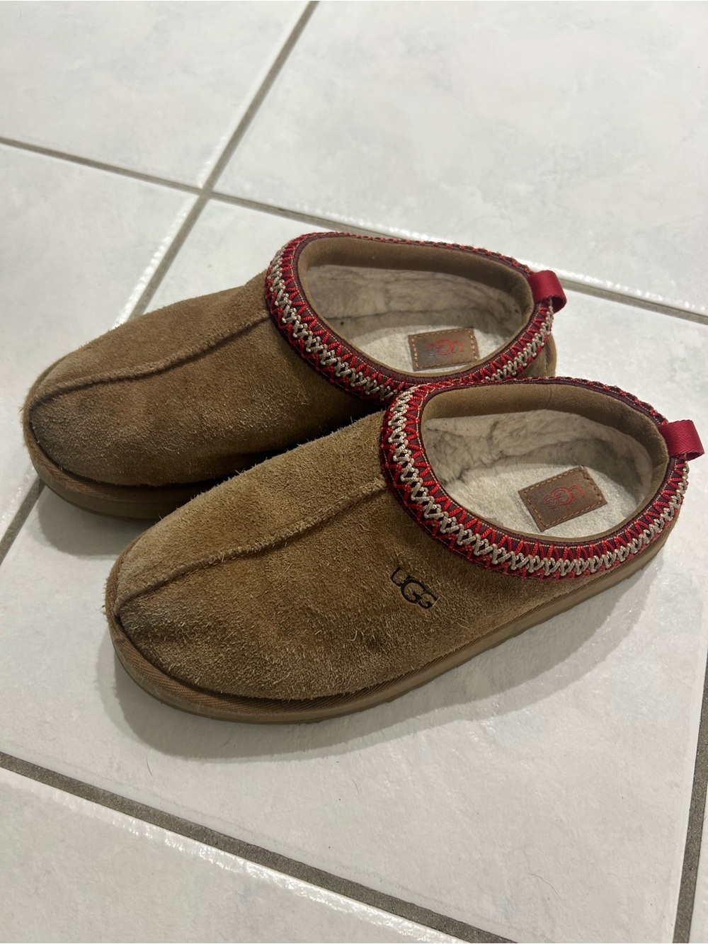 UGG Kids Chestnut Tazz Slippers